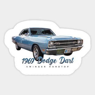 1969 Dodge Dart Swinger Hardtop Sticker